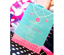 Glamour Girl Jewelry Birthday Party Printable Invitation